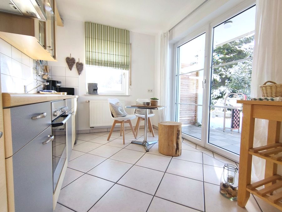 Küche Ferienwohnung Paradies